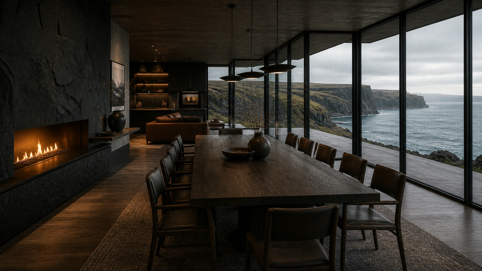 Dining room, a room in Basalt House