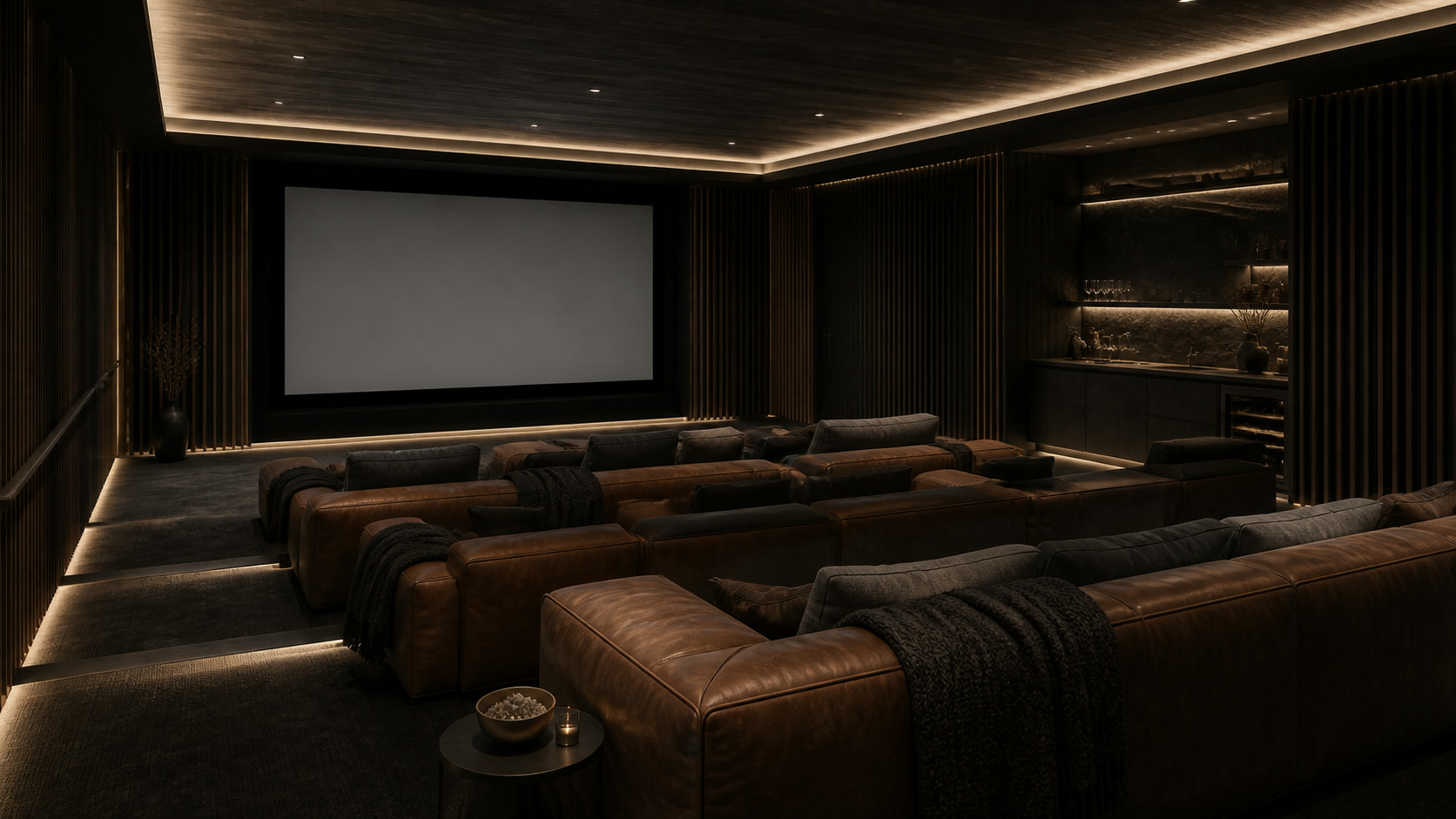 Cinema, a room in Basalt House
