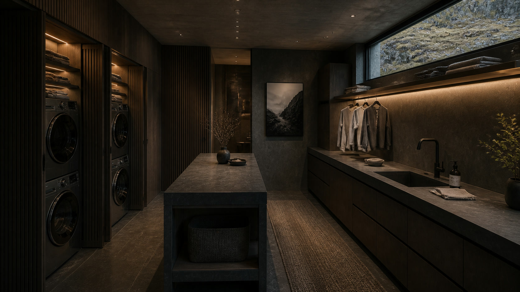 Laundry, a room in Basalt House
