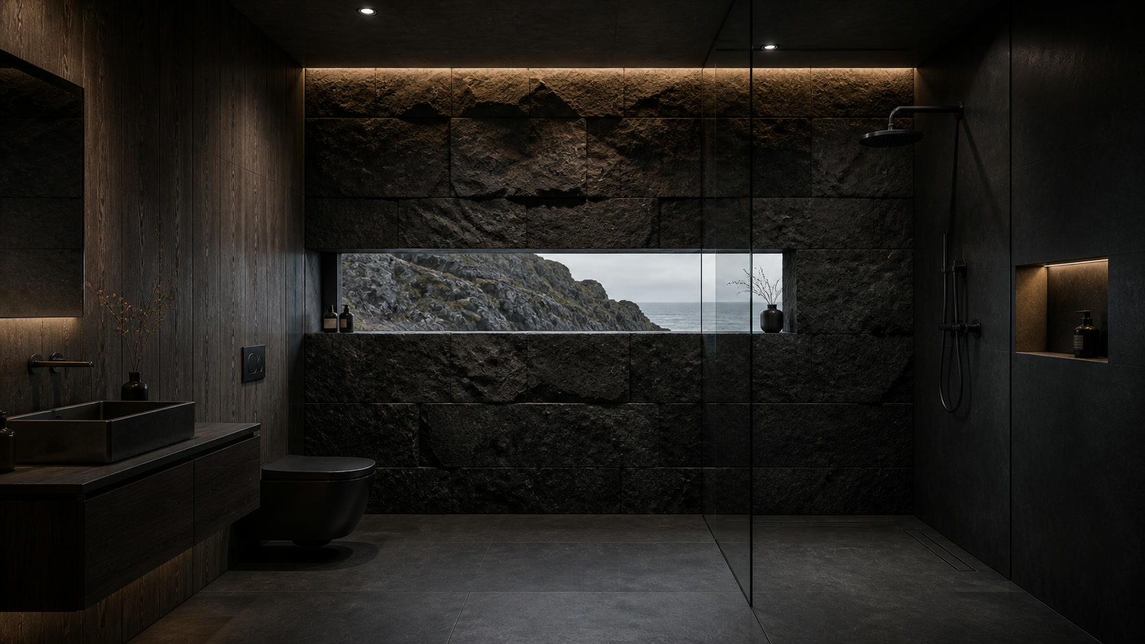 Basalt ensuite, a room in Basalt House