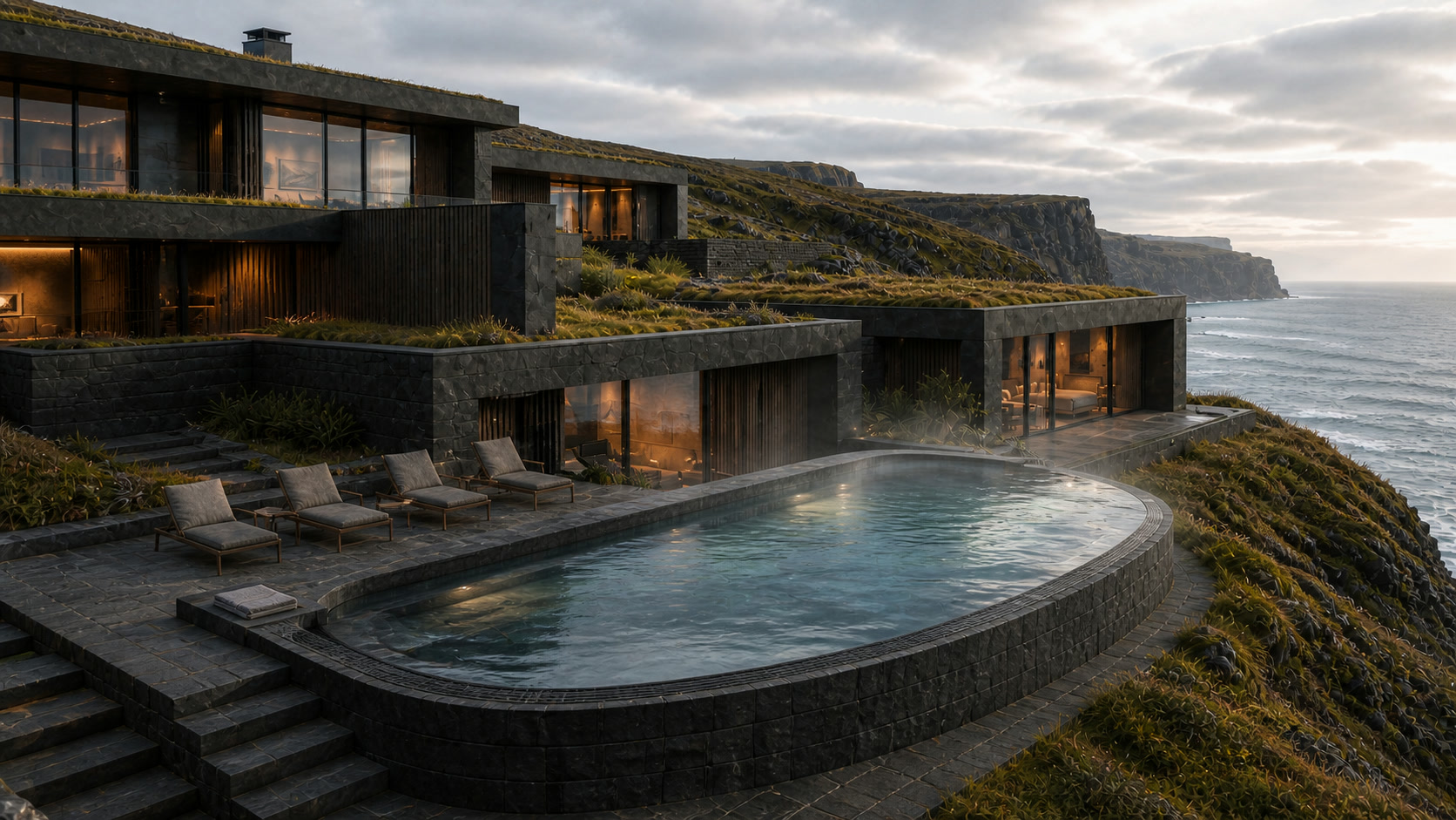 Geothermal terrace, a room in Basalt House
